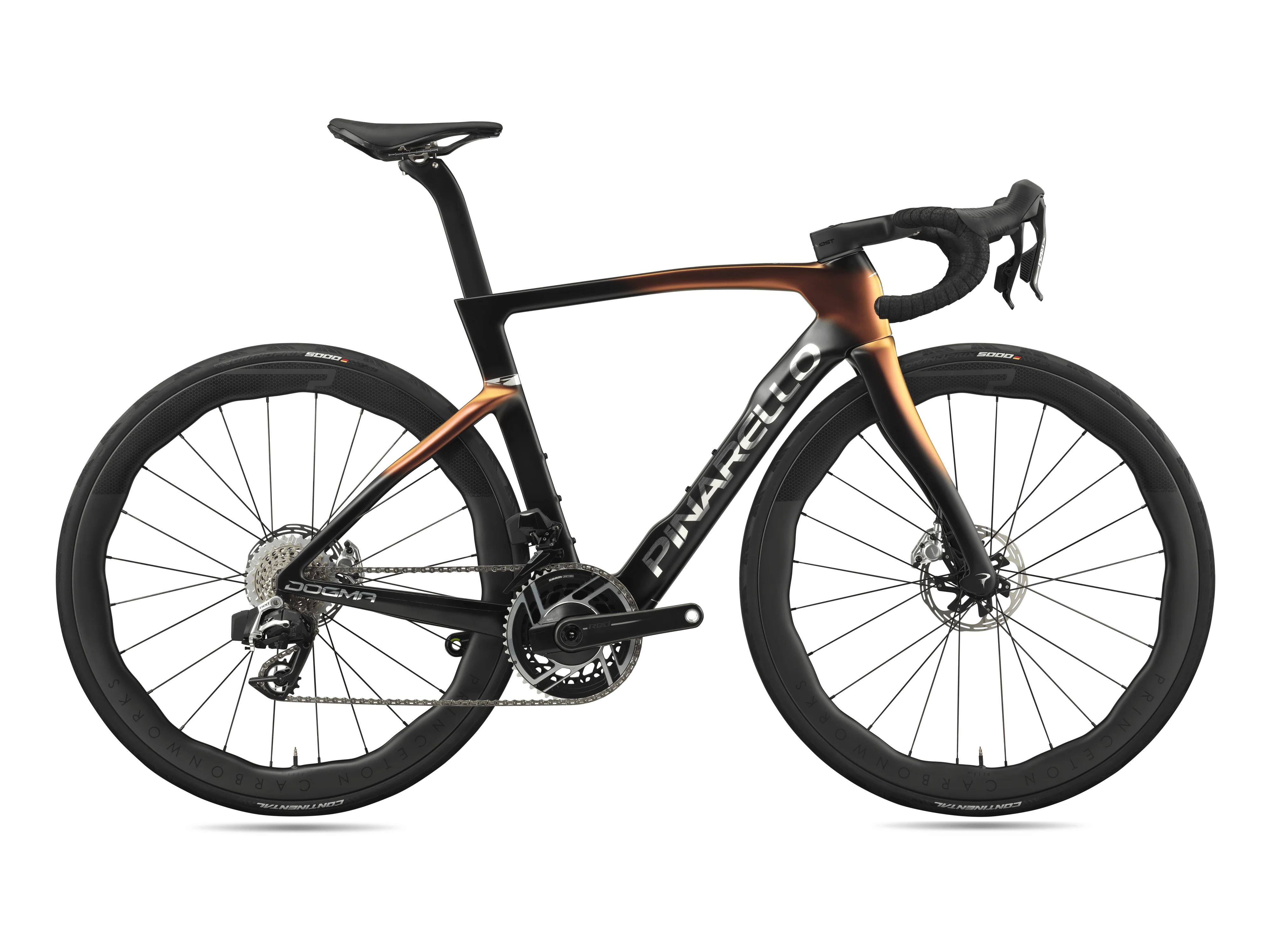 PINARELLO DOGMA F SRAM RED ETAP AXS LUXTER RED GOLD (2025)